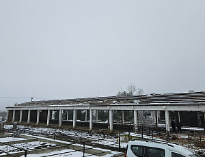 Rekonstrukce haly na farmě chovu prasat